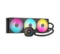 Corsair iCUE LINK TITAN 420 RX RGB AIO Cooler, 3 x 140mm ARGB PWM Fans, Copper H