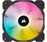Corsair iCUE SP120 RGB ELITE Performance 120 mm PWM Single Fan (CORSAIR AirGuide Technology, Eight Addressable RGB LEDs, Low-Noise 18 dBA,