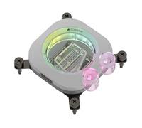 Corsair iCUE LINK XC7 RGB ELITE CPU Water Block - Transparent Flow Chamber - 24 RGB LEDs - Fits Intel® LGA 1700, AMD® AM5 and older - White