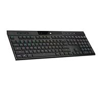 Corsair K100 AIR RGB Mechanical Keyboard - Ultra Slim, Sub-1ms SLIPSTREAM WIRELESS, Bluetooth With Low Latency Time, CHERRY MX Ultra Low Profile Keycaps - Black