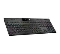 Corsair K100 AIR WIRELESS RGB Slim Mechanical Gaming Keyboard - CHERRY MX Low Profile Keyboards - Bluetooth - Compatible with iCUE - PC, Mac, PS5, PS4, Xbox - QWERTY IT - Black