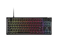 Corsair K55 CORE TKL RGB Gaming Keyboard - Tenkeyless, 8-Zone RGB, Quiet Membrane Keys, Spill Resistant, Media Keys, 1000Hz Polling - NA Layout - Black