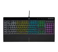 Corsair K55 RGB PRO Gaming Keyboard USB QWERTZ German Black