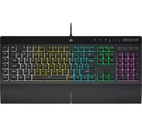 Corsair K55 RGB Pro Gaming Keyboard w/ Macro Keys iCUE PC Mac Xbox Black
