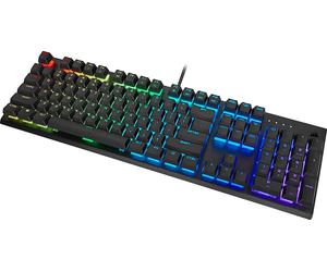 Corsair - K60 RGB PRO Mechanical Gaming Keyboard - Cherry Viola - Black