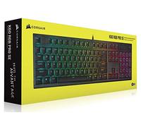 Corsair K60 RGB Pro SE Mechanical Gaming Keyboard - CHERRY Mechanical Keyswitches - Durable AluminumFrame - Customizable Per-Key RGB Backlighting - PBT Double-Shot Keycaps - Detachable Palm Rest