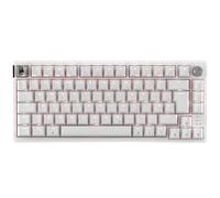 CORSAIR K65 PLUS 75% RGB Mechanical Gaming Keyboard for Mac and PC - Frost White (UK)