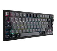 Corsair K65 Plus Wireless 75% RGB Hot-Swap Mechanical Gaming Keyboard - Pre-Lubricated MLX Red Linear Switches - Dual Layer Sound Dampening - PBT Keycaps - QWERTZ DE - Black