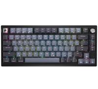 Corsair K65 PLUS WIRELESS 75% RGB Hot Swappable Mechanical Gaming Keyboard MLX Red Linear Switches Pre-Lubricated - Soundproofing - PBT Keyboards - QWERTY ES - Black