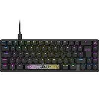 CORSAIR K65 PRO MINI RGB 65% Optical-Mechanical Wired Gaming Keyboard - OPX Linear Switches - PBT Double-Shot Keycaps - iCUE Compatible - PC, PS5, PS4, Xbox - QWERTY UK - Black