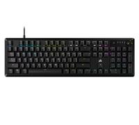 CORSAIR K70 CORE CH-910971E-JP Linear RGB Red Axis Gaming Keyboard, Interchangeable Keycaps, Japanese Layout, Black
