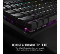 CORSAIR K70 CORE RGB Mechanical Wired Gaming Keyboard with Palmrest - Pre-Lubed MLX Red Linear Switches, SOCD, ABS Painted Keycaps, Sound Dampening,