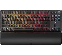 Corsair K70 CORE TKL WIRELESS RGB Tenkeyless Mechanical Gaming Keyboard - Pre-Lubricated MLX Red v2-Linear Switches - Noise Reduction - ABS Double-Shot Keycaps - QWERTY NA - Black