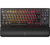 Corsair K70 CORE TKL WIRELESS RGB Tenkeyless Mechanical Gaming Keyboard - Pre-Lubricated MLX Red v2 Linear Switches - Dual-Layer Sound Dampening - ABS Double-Shot Keycaps - QWERTY UK - Black