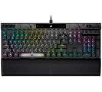 CORSAIR K70 MAX RGB Magnetic Mechanical Wired Gaming Keyboard - MGX Adjustable Switches, Simultaneous SOCD and Rapid Trigger, PBT Double-Shot Keycaps, Sound Dampening, 8000Hz Polling, QWERTY UK, Black