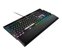 CORSAIR K70 MAX RGB Magnetic-Mechanical Wired Gaming Keyboard - Adjustable MGX Switches - PBT Double Shot Keycaps - iCUE Compatible - PC, PS5, PS4, Xbox - QWERTZ DE - Steel Gray