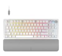 CORSAIR K70 PRO TKL High-Performance Hall Effect Programmable Gaming Keyboard with Rapid Trigger - White