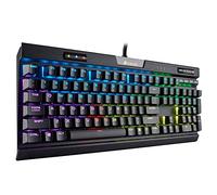 Corsair K70 RGB MK.2 Rapidfire Mechanical Gaming Keyboard - USB Passthrough & Media Controls - Fastest & Linear - Cherry MX Speed - RGB LED Backlit