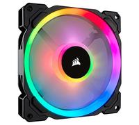 Corsair LL140 RGB 140mm Dual Light Loop PWM RGB Fan - Single Fan - Black