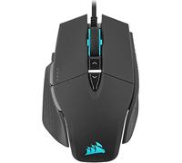Corsair M65 RGB ULTRA Tunable FPS Gaming Mouse - CORSAIR MARKSMAN 26,000 DPI Optical Sensor, Optical Switches, AXON Hyper-Processing Technology, Sensor Fusion Control, Tunable Weight System - Black