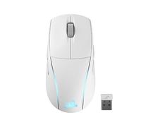 Corsair M75 WIRELESS RGB Lightweight FPS Gaming Mouse - 26,000 DPI - Swappable Side Buttons - iCUE Compatible - PC - White
