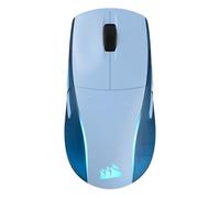 Corsair M75 Wireless RGB Lightweight Gaming Mouse for Mac - 26,000 DPI, Swappable Side Buttons, Optical Switches, iCUE Compatible - Glacial Blue