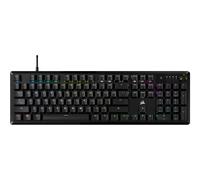 Corsair K70 Core RGB Mechanical Gaming Keyboard - Pre-Lubricated MLX Red Linear Switches - Sound Dampening - Media Control Dial - iCUE Compatible - QWERTY Design