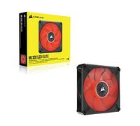 120mm Corsair ML120 LED ELITE, Magnetic Levitation Red LED Fan with AirGuide, Si