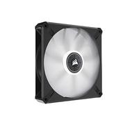 Corsair ML120 LED ELITE, 140mm PWM LED Fan (Corsair AirGuide Technology, Magnetic Levitation Bearing, Up to 1,600 RPM, Eight Vibrant LEDs, Low Noise, High Airflow) Single Pack - White