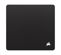 Corsair MM Anti-Fray Cloth Gaming Mouse Pad - Medium (320x300mm), Precision Micro-Woven Surface, Non-Slip Natural Rubber Base, Stitched Edges - Black