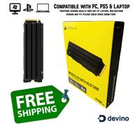 CORSAIR MP600 Elite 4TB Heatsink PCIe Gen4 NVMe M.2 SSD 7000MB/s PC PS5 Gaming