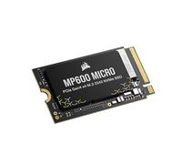 Corsair MP600 MICRO 1TB M.2 NVMe PCIe x4 Gen4 SSD - M.2 2242 - Up to 7,000MB/sec Sequential Read - High-Density 3D TLC NAND - Compatible with Lenovo Legion Go and Thin PCIe 4.0 Laptops - Black