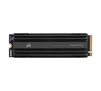 Corsair MP600 PRO 1TB M.2 NVMe PCIe x4 Gen4 SSD (Up to 7,000MB/sec Sequential Read & 5,500MB/sec Sequential Write Speeds, High-Speed Interface, 3D TLC NAND, Built-in Heatspreader) Black