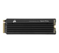 Corsair MP600 PRO LPX 1TB M.2 PCIe Gen4 NVMe SSD, Up to 7100MB/s, 3D TLC NAND, M.2 2280, Optimised for PS5, Black, 1 Count