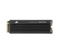 Corsair MP600 PRO LPX 1TB M.2 PCIe Gen4 NVMe SSD, Up to 7100MB/s, 3D TLC NAND, M.2 2280, Optimised for PS5, Black, 1 Count