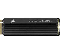 Corsair MP600 PRO LPX 2TB M.2 NVMe PCIe x4 Gen4 SSD - Optimised for PS5 (Up to 7,100MB/sec Sequential Read and 6,800MB/sec Sequential Write Speeds, High-Speed Interface, Compact Form Factor), Black