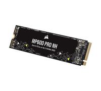 Corsair MP600 PRO NH 1TB PCIe Gen4 x4 NVMe M.2 SSD - High-Density TLC NAND - M.2 2280 - DirectStorage Compatible - Up to 7,000MB/sec - No Heatsink - Black