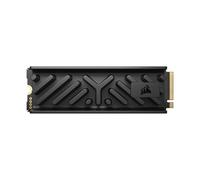 Corsair MP700 ELITE 1TB PCIe 5.0 x4 NVMe M.2 SSD - Included Aluminium Heatsink - Up to 10,000MB/sec - High-Density 3D TLC NAND - M.2 2280 - DirectStorage Compatible - Black