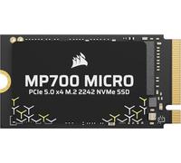 Corsair MP700 MICRO 2TB PCIe 5.0 NVMe M.2 2242 SSD - Up to 10,000 MB/s Read, 8,500 MB/s Write - Gen5 Speed for Laptops & Mini PCs - Black