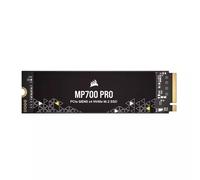 Corsair MP700 PRO 2TB M.2 PCIe Gen5 x4 NVMe 2.0 SSD - M.2 2280 - Up to 12,400MB/sec Sequential Read - High-Density TLC NAND - Black