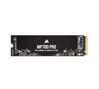 Corsair MP700 PRO 2TB M.2 PCIe Gen5 x4 NVMe 2.0 SSD - M.2 2280 - Up to 12,400MB/sec Sequential Read - High-Density TLC NAND - Black