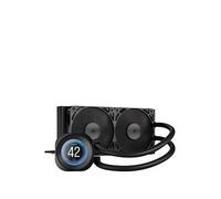 CORSAIR NAUTILUS 240 RS LCD Liquid CPU Cooler - 2.1" IPS LCD Screen, 240mm AIO, Low-Noise, Daisy-Chain, Intel LGA 1851/1700, AMD AM5/AM4 - 2x RS120 Fans Included - Black