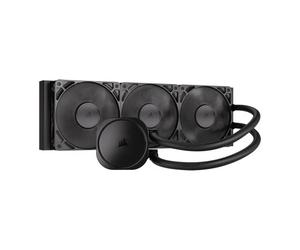 Corsair NAUTILUS 360 RS AIO CPU Cooler, Black, 3x 120mm RS120 Fans , Copper Cold