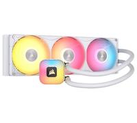 Corsair NAUTILUS II 360 RS ARGB AIO Liquid CPU Cooler - White | RS II ARGB Unified Fans Included, AMD AM5/AM4, Intel LGA 1954/1851/1700, Daisy-Chain Connectivity, PWM, Easy Installation