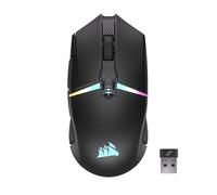 Corsair NIGHTSABRE WIRELESS Optical PC Gaming Mouse, Ambidextrous, 26,000dpi, 11