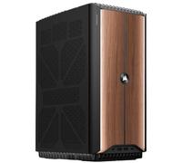 Corsair ONE i600 Gaming PC - Liquid Cooled Intel® Core™ Ultra 9 285K CPU - Liquid Cooled NVIDIA® GeForce RTX™ 5080 GPU - 64GB VENGEANCE DDR5 Memory - 2+2TB M.2 SSD - Wood Dark