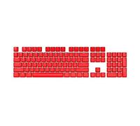 Corsair PBT Double-Shot PRO Keycap Mod Kit - Double-Shot PBT Keycaps - Origin Red - Standard Bottom Row - Textured Surface - 1.5mm-Thick Walls - O-Ring Dampeners