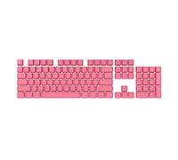 Corsair PBT Double-Shot Pro Keycap Mod Kit - Double-Shot PBT Keycaps - Rogue Pink - Standard Bottom Row - Textured Surface - 1.5mm Thick Walls - O-Ring Damper, Standard Bottom Row