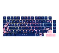 CORSAIR PBT DYE-SUBLIMATED KEYCAP MOD KIT - Dark Cherry - UK Layout