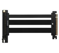 Corsair Premium PCIe 5.0 x16 Riser 175mm Cable - Black